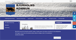 Desktop Screenshot of bjurholm.se
